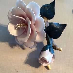 Westminister Blush Pink and white Rose figure